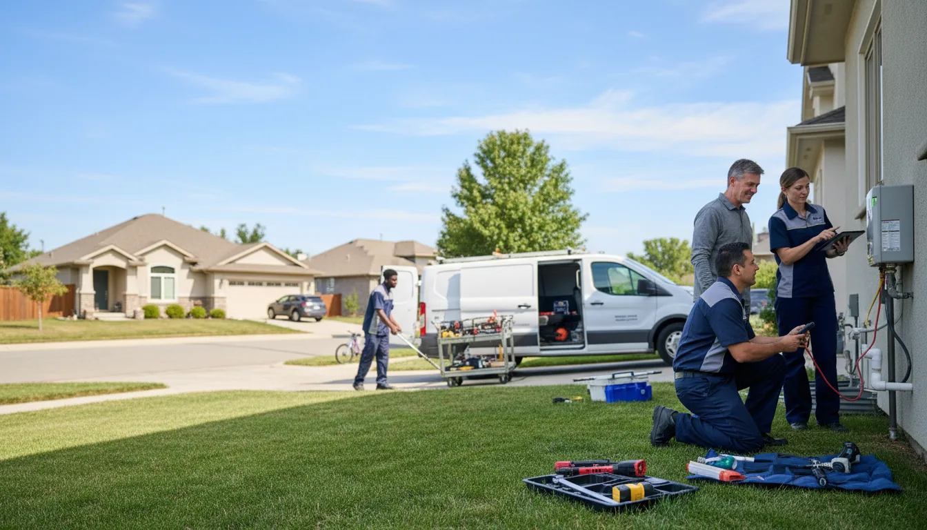 Tankless water heater service in Franklin, KY